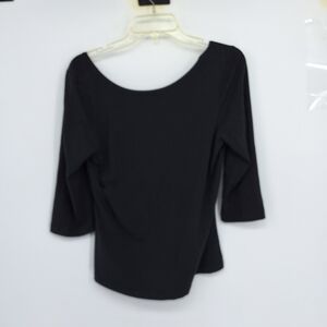 Banana Republic Large Stretch Black Bodysuit Top